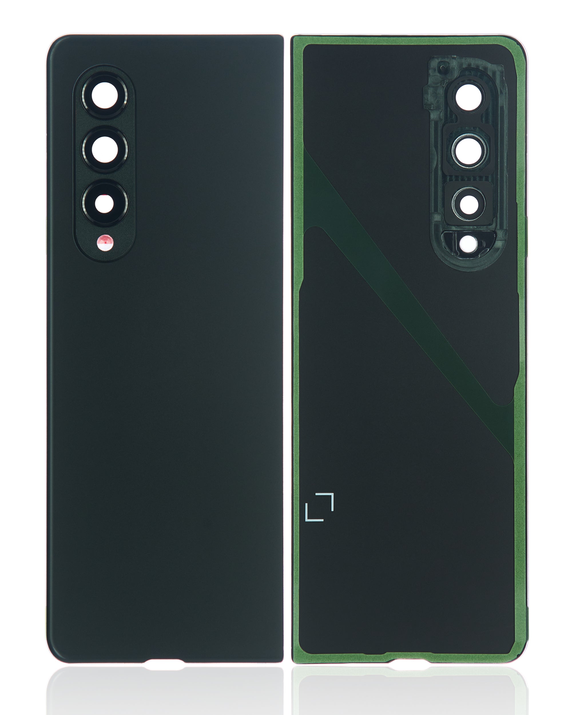 Back Glass Panel for Samsung Galaxy Z Fold 3 5G Green with Camera Lens - EGFix Back Glass Panel for Samsung Galaxy Z Fold 3 5G Green with Camera Lens - EGFix